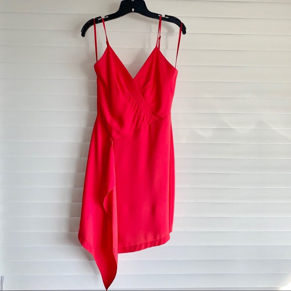 BCBGMAXAZRIA Red Dress - size 6 - EUC